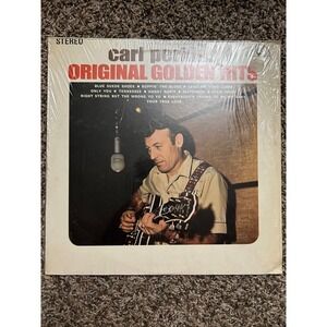Carl Perkins Original Golden Hits Vinyl LP Sun Records SUN 111 Blue Suede Shoes